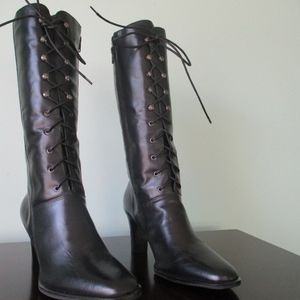 Women’s directive lace up leather boots